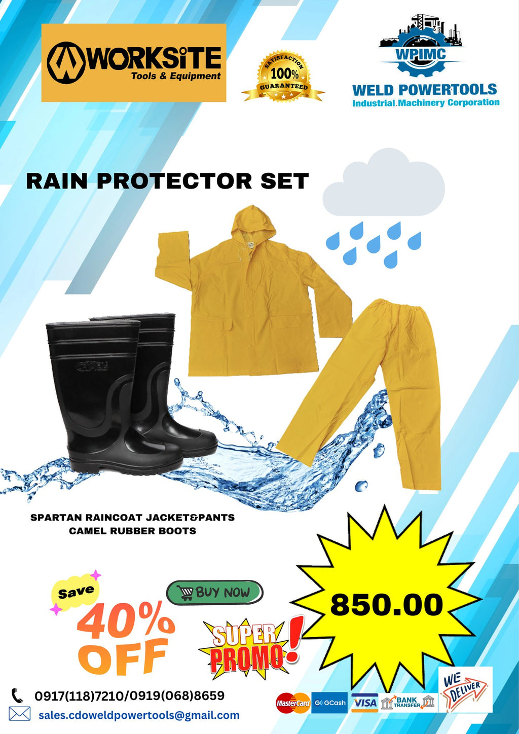 Rain Protection Set