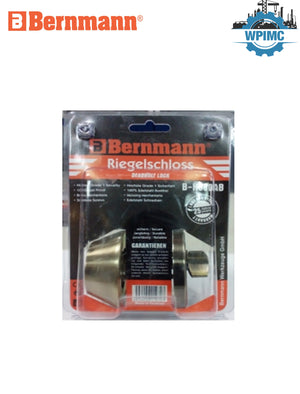 BERNMANN DEAD BOLT LOCK (SINGLE LOCK) B-H600SS