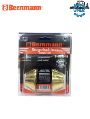BERNMANN DEAD BOLT LOCK (DOUBLE LOCK) B-H800SS