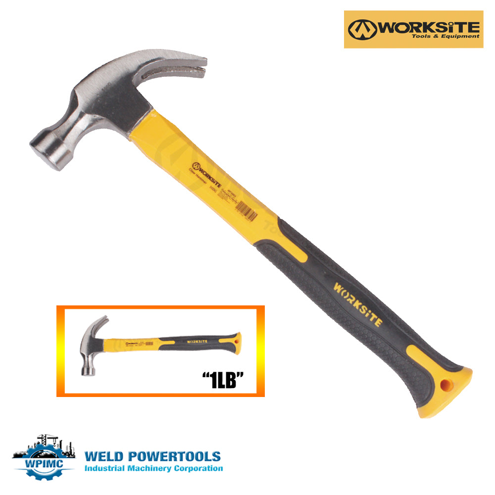 WORKSITE 1LB CLAW HAMMER WT3003
